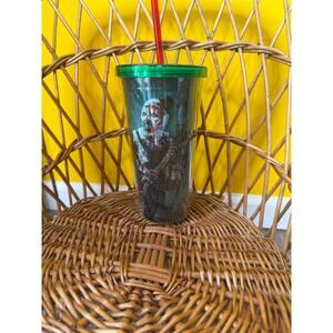 Terrifier - Art The Clown - Tumbler Cup With Straw HHN - BRAND NEW